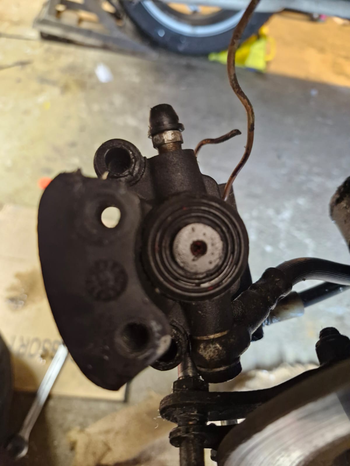 Leider sind die neuen Beläge zu dick