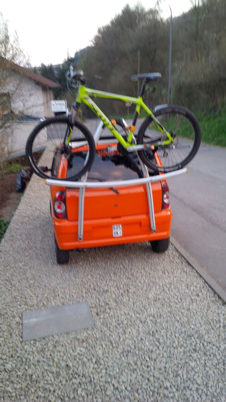 Richtig die Halterung für meinen Fahrradträger