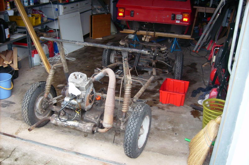 mein motor,anfang der bauphase